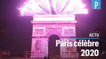 Nouvel an 2020 : revivez le feu d’artifice des Champs Elysées