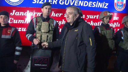Elazığ protokolü yeni yıla güvenlik güçleriyle girdi