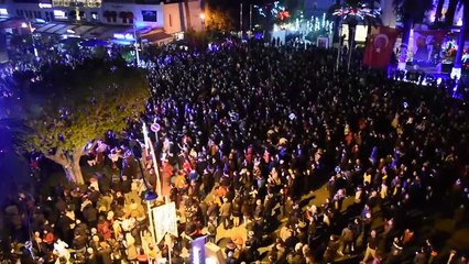 Yılbaşı kutlamalarında renkli görüntüler oluştu - Bodrum - MUĞLA