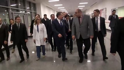 Bakan Koca'dan, 112 Koordinasyon Merkezi çalışanlarına yılbaşı ziyareti