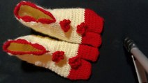 Very easy and beautiful ladies thumb socks crochet pattern