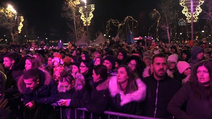 Balkan ülkeleri 2020'yi coşkuyla karşıladı - BELGRAD