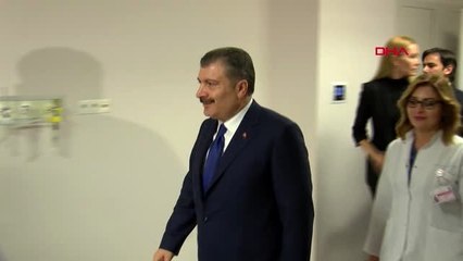 Ankara sağlık bakanı koca, ankara'da yılın ilk bebeğini ziyaret etti 2 -