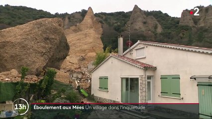 Intempéries dans le Sud : le village des Mées toujours marqué par la chute d'un rocher des "Pénitents"