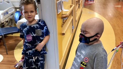 Hospital Janitor Helps Two Young Patients Bond Over Love Of LEGOs
