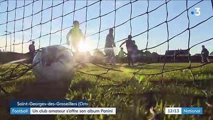Football : quand un club amateur s'offre un album Panini
