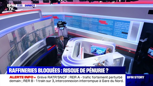 Story 3 : Raffineries bloquées: risque de pénurie ? - 02/01