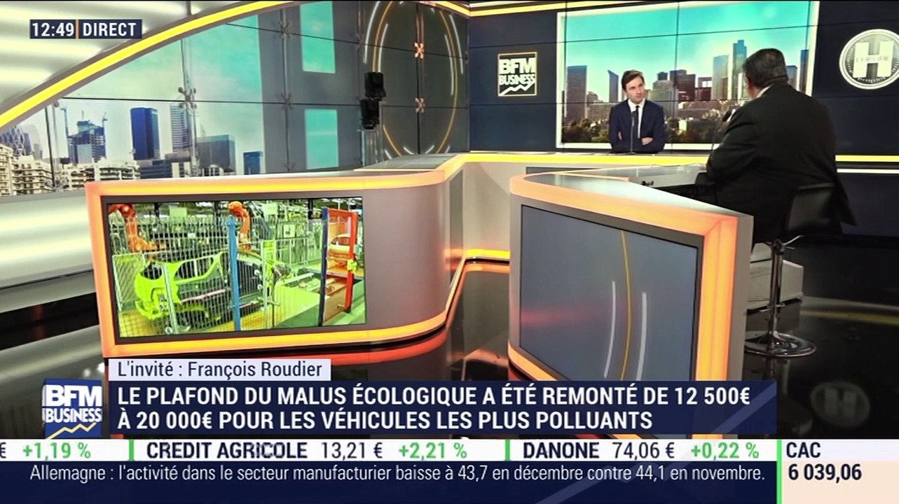 François Roudier (CCFA): Le marché automobile français est en hausse pour la sixième année consécutive - 02/01
