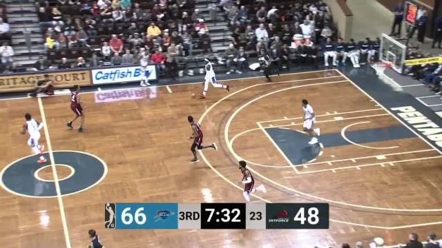 Kevin Hervey Posts 19 points & 11 rebounds vs. Sioux Falls Skyforce