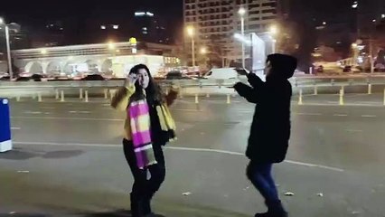 فيديو- أيتن عامر ترقص وتغني في وداع 2019: ابعدي بقى