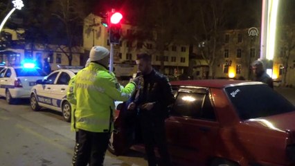 Polisler görev başında yeni yıla girdi - TOKAT