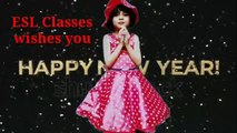 Happy New Year wish by ESL CLASSES