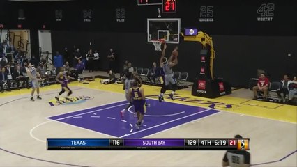 Antonius Cleveland Posts 28 points & 13 rebounds vs. South Bay Lakers
