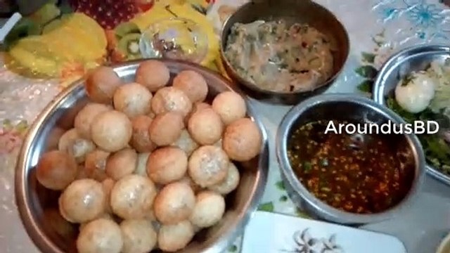 ফুচকা তৈরির সহজ রেসিপি Bangladesi Fuchka Recipe Village Style