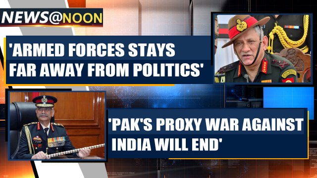 New Army Chief warns Pakistan, says proxy war against India can't go on | OneIndia News