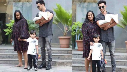 Arpita Khan Sharma discharges from hospital with new born baby Ayat; Watch video | FilmiBeat