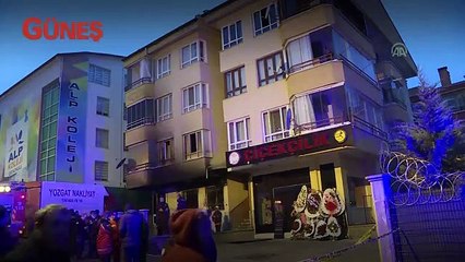 Ankara'da feci apartman yangını: 4 ölü