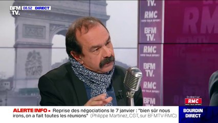 Philippe Martinez sur la fuite de Carlos Ghosn: "C'est le monde des riches"