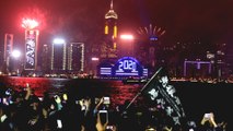 Hong Kong protesters disrupt New Year's Eve celebrations