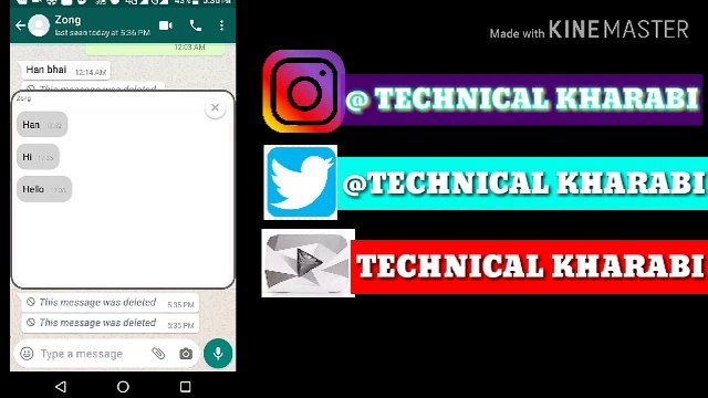 How to recover deleted whatsapp messages