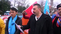 Bursa'da Çin'in Doğu Türkistan politikaları protesto edildi