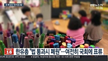 결국 해넘긴 '유치원 3법'…임시국회서 처리될까?