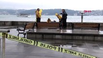 Beşiktaş sahilinde silahla intihar etti
