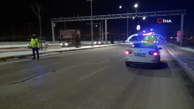 Erzurum’da yılbaşı denetimleri