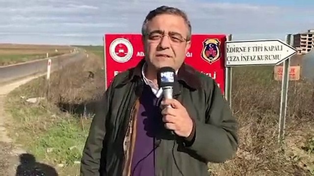 Sezgin Tanrıkulu, Edirne Cezaevi'nde bulunan Selahattin Demirtaş'ı ziyaret etti
