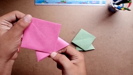 || How to make KITE with paper || 2 min Origami || Kite Origami ||