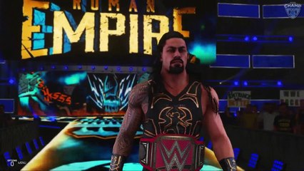 WWE 2K19 Game Play Roman Reigns vs The Rock