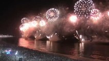 Los increíbles fuegos artificiales de Río de Janeiro le dan la bienvenida al 2020
