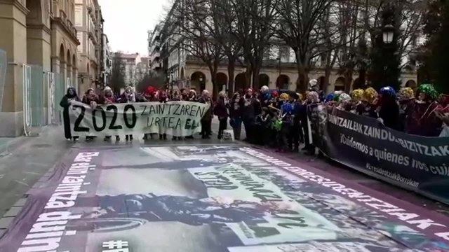 Trabajadoras de Residencias de Gipuzkoa piden soluciones firmes