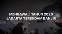 Mengawali Tahun 2020, Jakarta Terendam Banjir