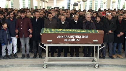 Yangın faciasında hayatını kaybeden Seyfi Güngör son yolculuğuna uğurlandı