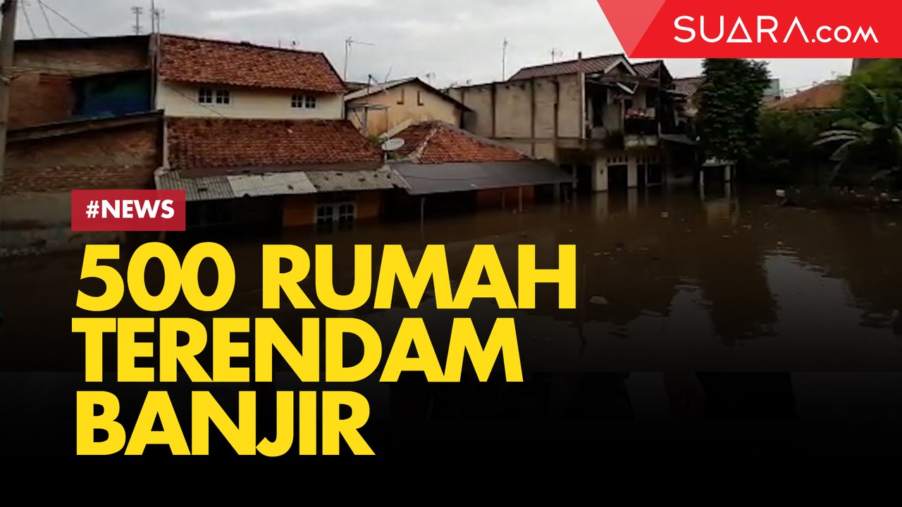500 Rumah Terendam Banjir di Kampung Makassar