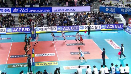 '부모님 앞에서 MVP' 산탄젤로 맹활약...삼성화재 새해 첫 승 / YTN