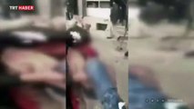 Esed rejimi okulu vurdu: 8 sivil hayatını kaybetti