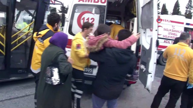 Yolcu otobüsleri çarpıştı, olay yerine çok sayıda ambulans sevk edildi
