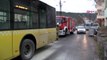 İstanbul-maltepe'de otobüs motorunda yangın