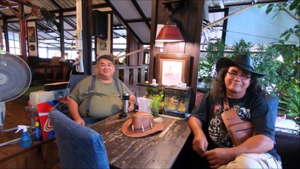 Gota Coffee at Sai Noi Floating market in Nonthaburi, Thailand