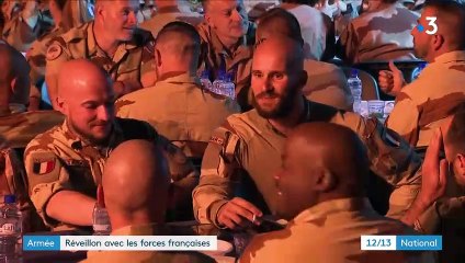 Armée : le réveillon des militaires de l'opération Barkhane