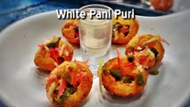 SlowMo Prep of Unique n Secreat recipe of White Pani Puri at Home | Bangerpet Pani Puri at Home |