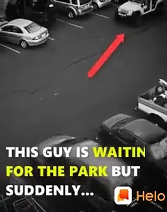 Do not drive and park like this!!!