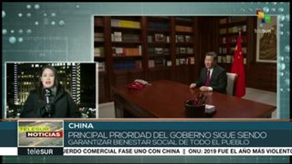 China continuará su camino hacia el desarrollo y prosperidad en 2020