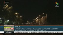 Chile: Carabineros reprimen celebración pacífica de Año Nuevo