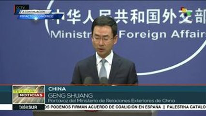 Gobierno chino pide a EE.UU. respete la soberanía de Irak