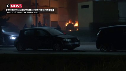 Nuit du Nouvel An : des voitures calcinées à Strasbourg