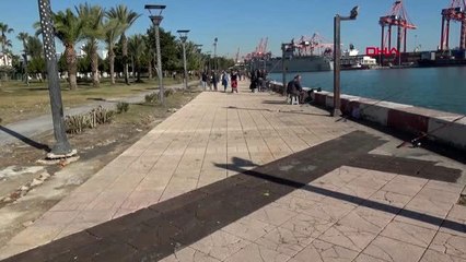 Mersin'de yüksek kesimlerde kar, sahillerde ise bahar havası hakim