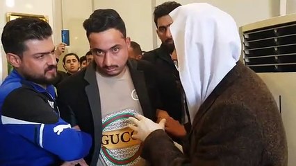 هجوم الجن القطة على الشيخ علي  مباشر يضرب الشيخ الله اكبر